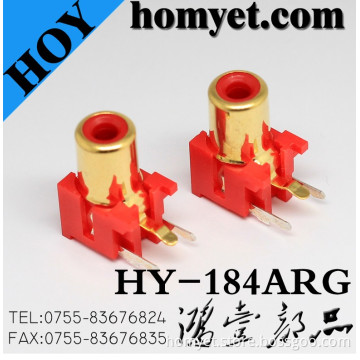 RCA Jack with Three Pins (DIP)